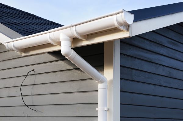 PVC Rain Gutter Installation in Kingsport