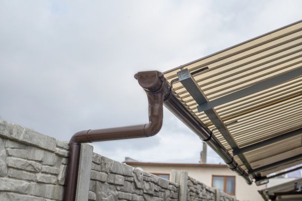 Plastic Downspout Installation in Kingsport