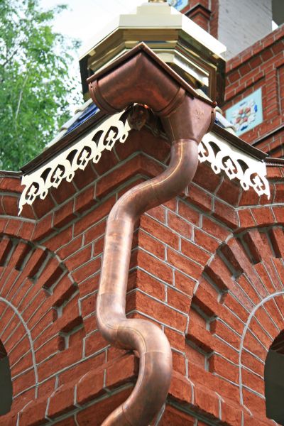 Church Downspout Installation in Kingsport